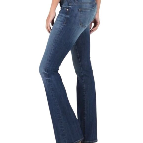 Kut From The Kloth Baby Boot Leg Dark Wash Mid Rise Jeans Women’s US Size 6 S - Picture 7 of 7